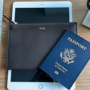 Tumi Leather Travel Wallet